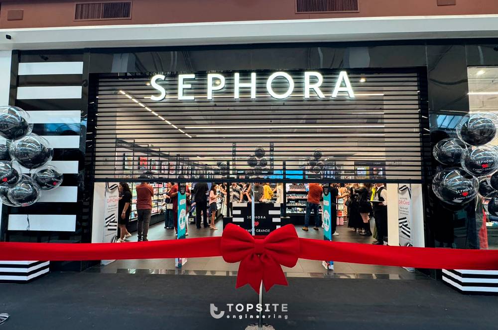 Sephora no Shopping Campo Grande: Topsite transforma conceito em espaço de luxo