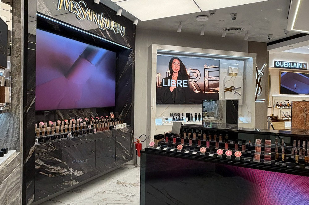 Topsite conclui nova boutique YSL Beauty na Cidade Matarazzo
