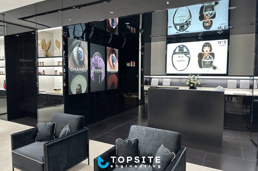 Chanel ganha espaço de alto padrão com execução Topsite