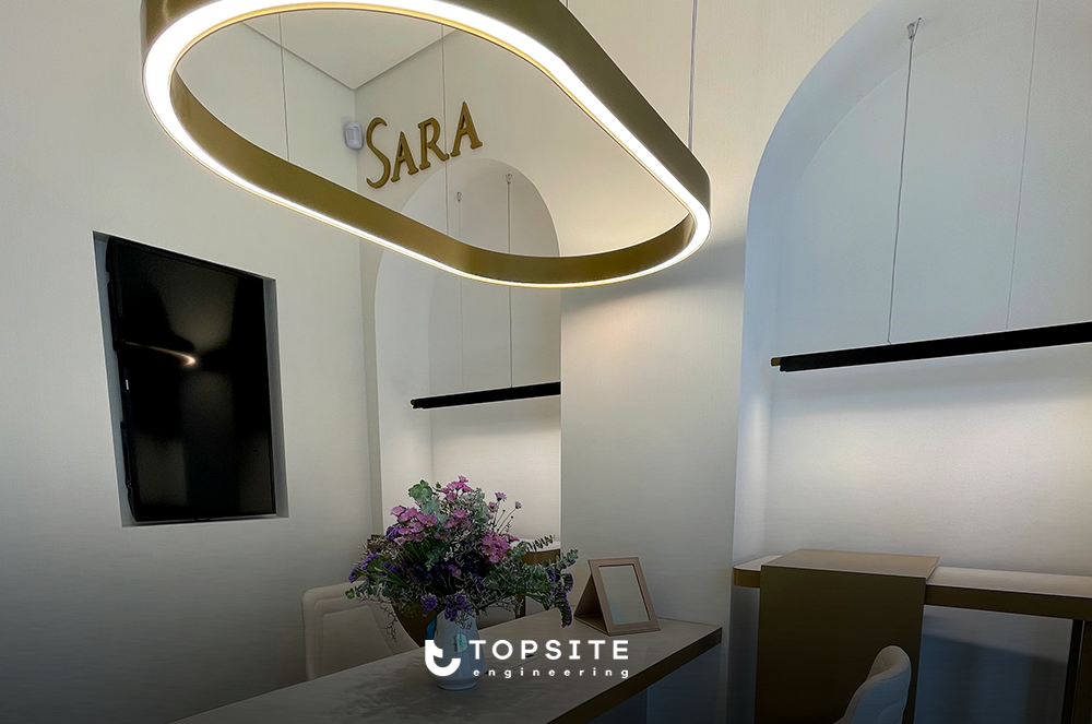 Topsite entrega obra de luxo para Sara Joias no Jardins