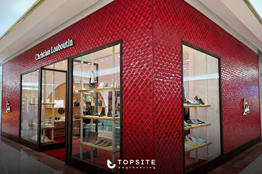 Topsite leva sua engenharia à Christian Louboutin do Iguatemi SP