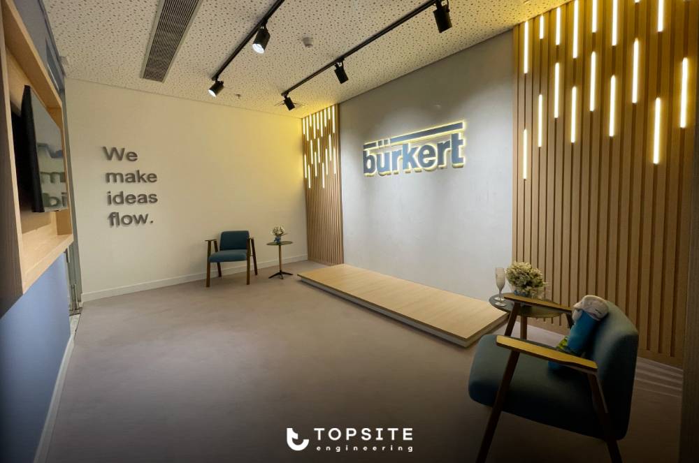 Topsite e Bürkert: um escritório corporativo de alto padrão em São Paulo