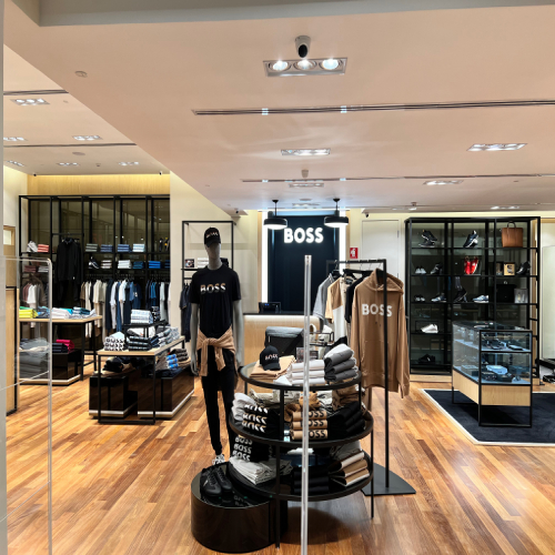 Grife BOSS chega ao Shopping Anália Franco